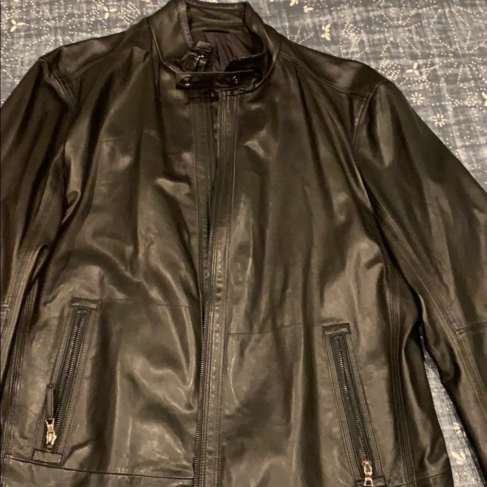 Elie Tahari Leather Jacket